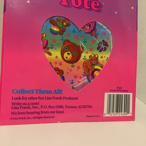 Vintage Two (2) Lisa Frank Sticker Totes - Picture 4 of 14